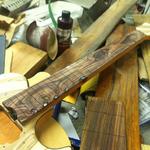 King Wood Fingerboard with Custom Inlays